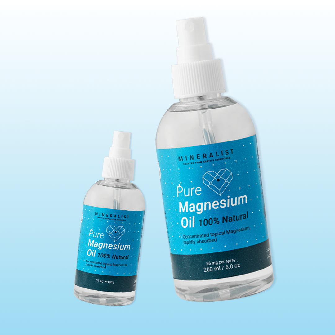 Pure Mineralist Magnesium oil زيت المغنيسيوم النقي من مينيراليست